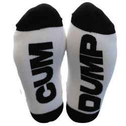 Mr B - Mister B Chaussettes Cum Dump Blanches